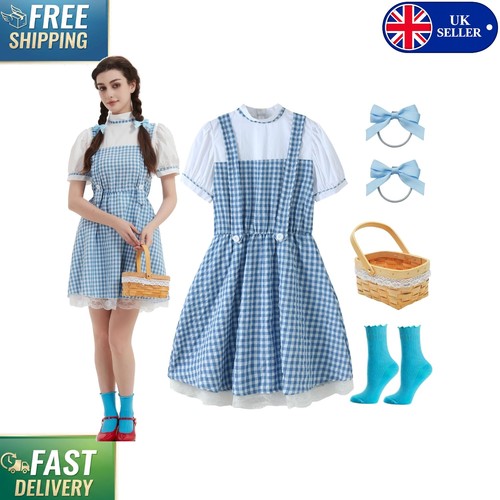 Women blue gingham - women’s,