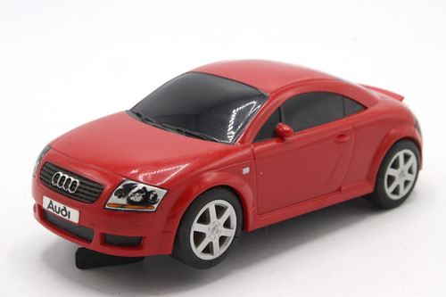 Scalextric audi in red - audi,