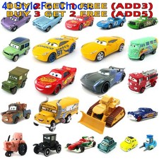 Disney Pixar Cars McQueen Sally Hudson Mater King 1:55 Die-cast Toys X-mas Gift