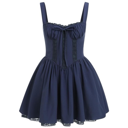 Floral corset mini dress for - corset,