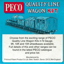 Peco Quality Line N Gauge