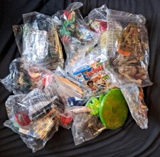 14 Mixed Happy Meal Toys
