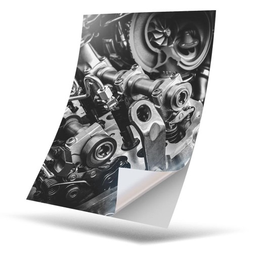 Vinyl sticker bw - sticker,