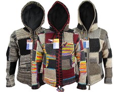 Patchwork Hippie Boho Knitted