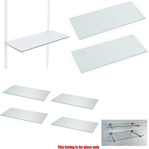 New toughened glass shelves - toughened,