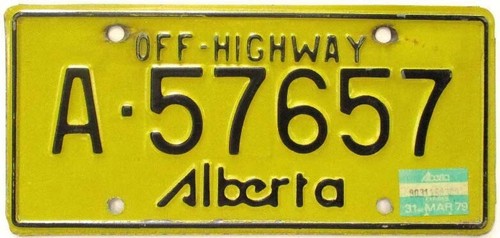 Vintage alberta canada - alberta, 1979