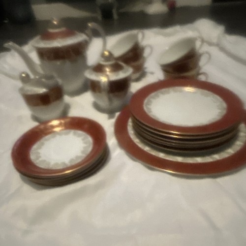 Saji fine china tea set - , from