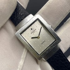 Vintage Watch Men’s Jamaica Time Quartz Rectangular Gray Dial