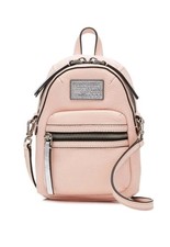 Marc Jacobs Pearl blush Domo biker leather Backpack
