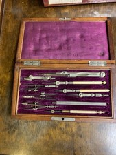 Antique Drawing Instrument Set