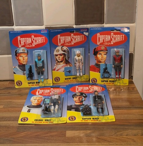 Vintage carded captain scarlet - vintage,