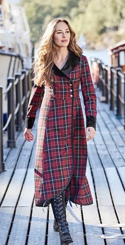 Joe browns tartan asymmetric - browns,
