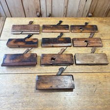 Wooden Moulding Plane x10