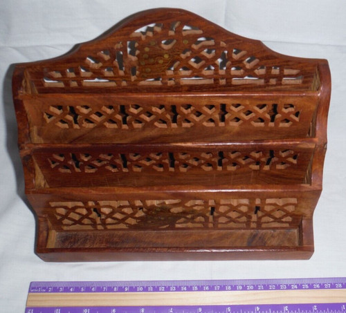 Carved dark brown wooden - dark,
