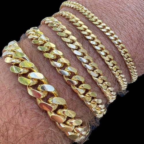 Mens real solid 14k - solid,