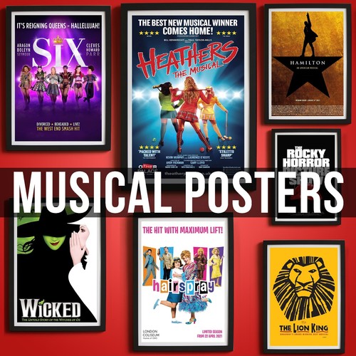 Musical theatre posters - musical,