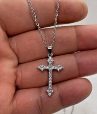 Cross necklace pendant with