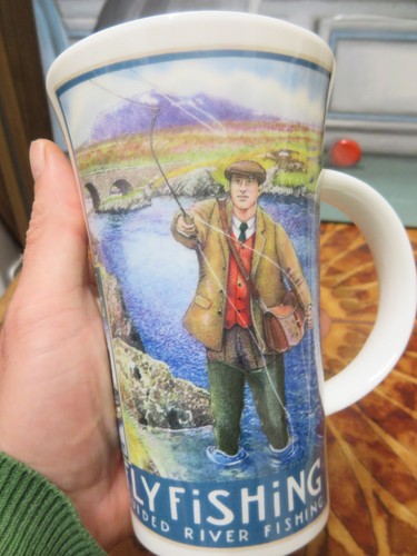 Dunoon large coffee mug - , fly