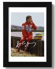 Ayrton Senna Signed Autograph
