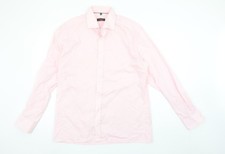 Eterna Men's Pink Long Sleeve