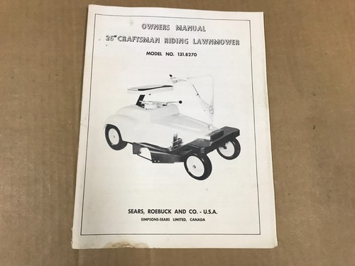 Vintage sears craftsman - sears,