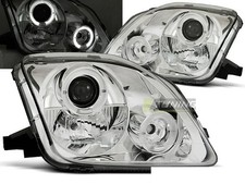 Headlights for Honda PRELUDE 97-01 Angel Eyes Chrome LHD LPHO23-ED XINO