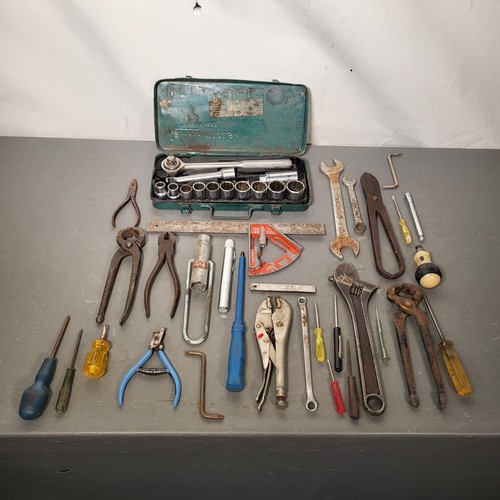 Vintage hand tools job lot - job,