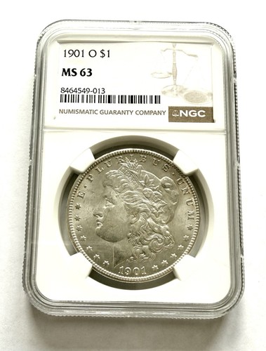 1901 morgan silver dollar - morgan,