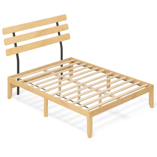 Gymax king size bed - bed, frame