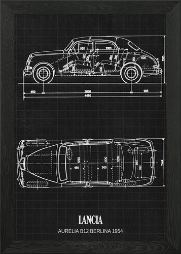 Lancia aurelia b12 - b12, berlina
