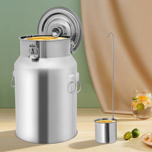 18l stainless steel milk churn - 18l,