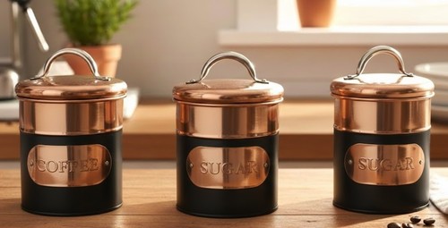Tea coffee sugar copper and - sugar,