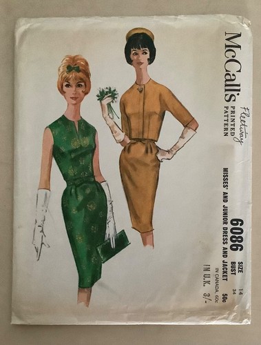 Mccall 6086 sewing - mccall’s,