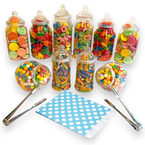 Plastic sweet jar party pack - sweet,