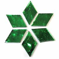 Mirror diamond mosaic tiles - diamond,