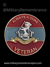 Duke of Wellington's Regiment Veteran Colours Lapel Pin (VET21)
