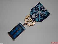 Steampunk Medal pin drape