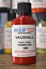 Power Red 50B Paint Touch Up Kit 30ML Scratch Chip Vectra Corsa Astra Zafira
