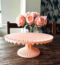 Pink cake stand - pink, love
