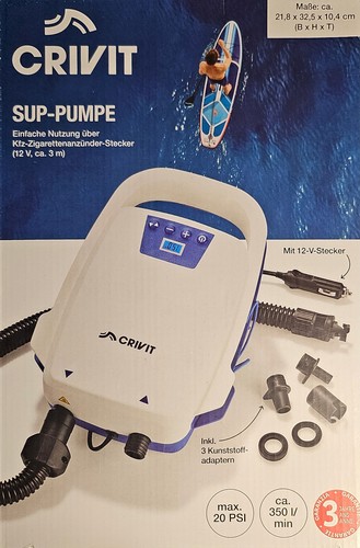 Mistral sup pump 12v electric - pump,