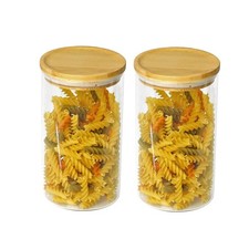 2pcs Glass Tall 1.3Litres