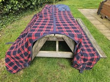 6'9 Whitaker Blue And Red Cooler Waffle Horse Fleece