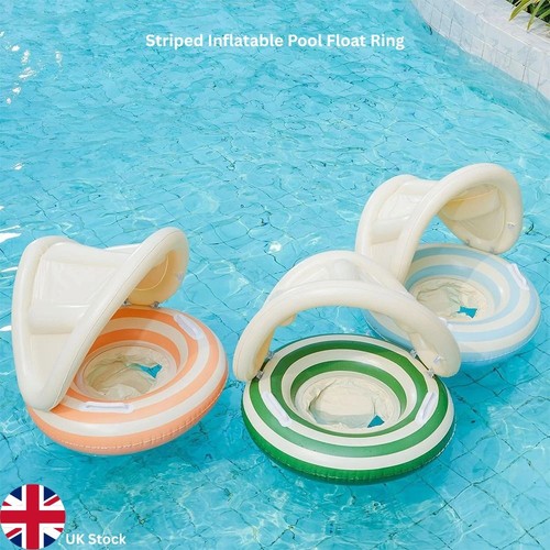 Striped inflatable pool float - inflatable,