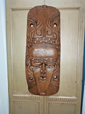 Large vintage hand carved - large,