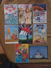 French Circus Postcard Set of