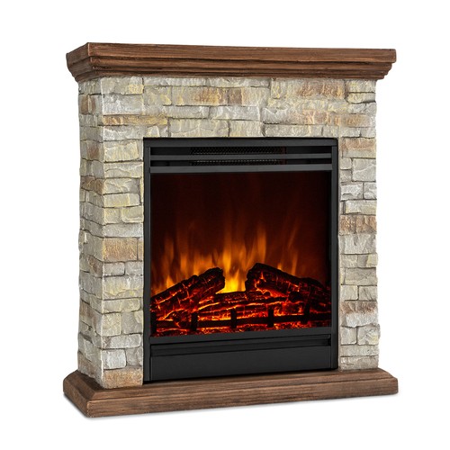 Electric fireplace and - fireplace,
