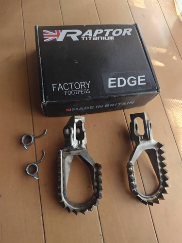 Raptor titanium factory edge - titanium,