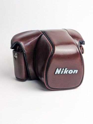 Nikon leather camera - nikon,