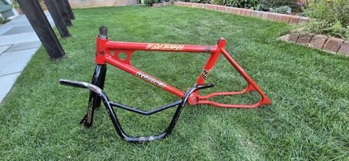 Raleigh red burner bmx - red, mk1
