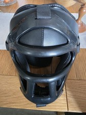 Blitz Black Head guard Size L- Boxing Kick-boxing MMA with detachable grill